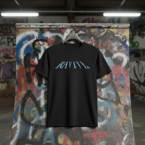 Core Chrome Organic T-Shirt In Black