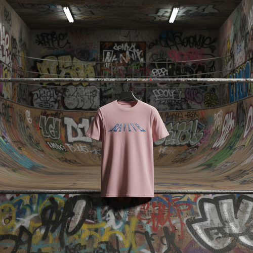 Core Chrome Organic T-Shirt In Pink