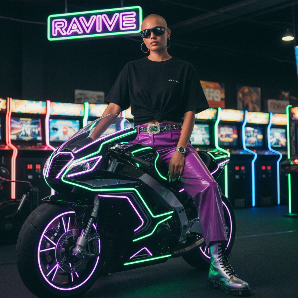 Core Contrast Monogram Organic T-shirt In Black