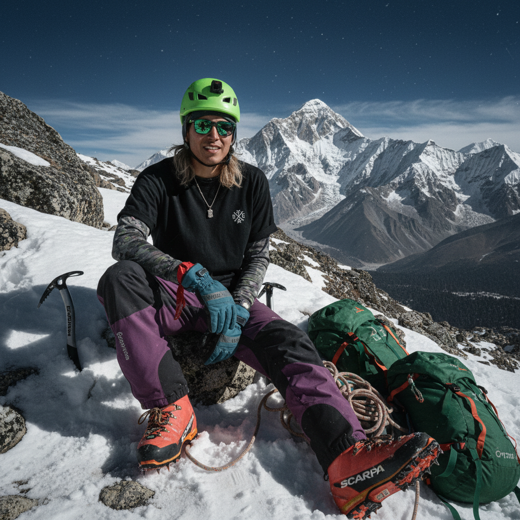 Core Monogram Organic T-shirt In Black