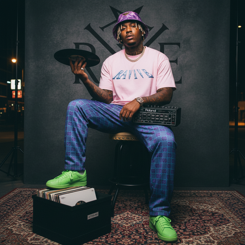 Core Chrome Organic T-Shirt In Pink