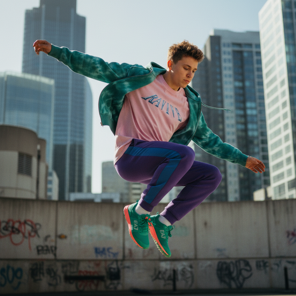 Core Chrome Organic T-Shirt In Pink