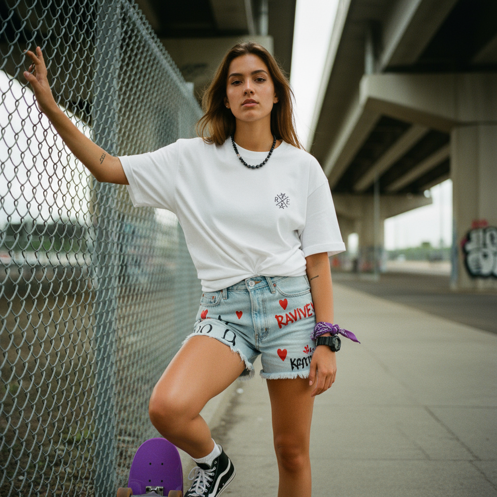 Core Monogram Organic T-shirt In White