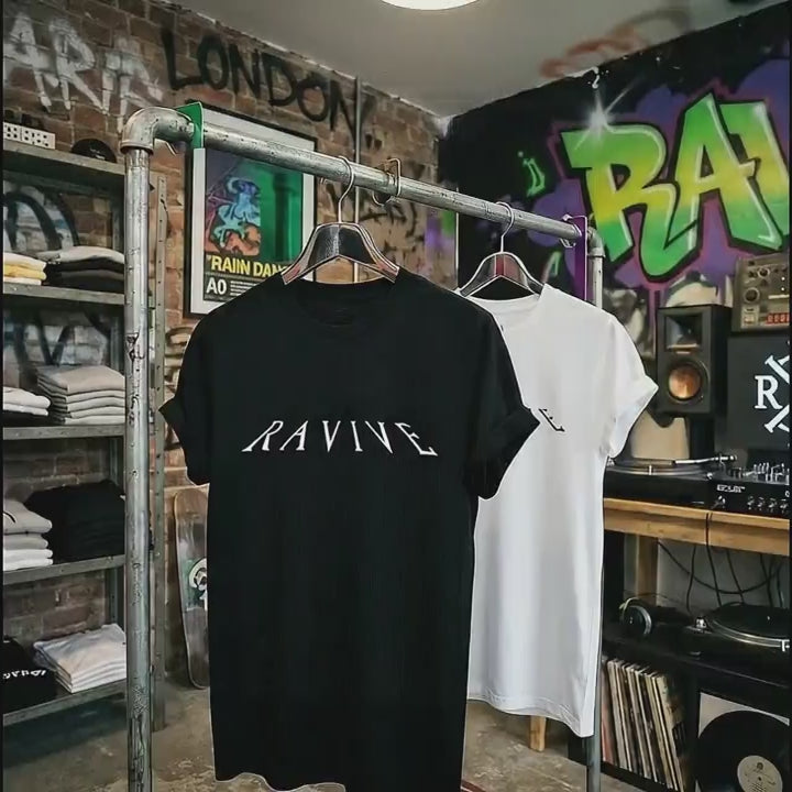 RAVIVE Reverb Organic T-Shirt In Black