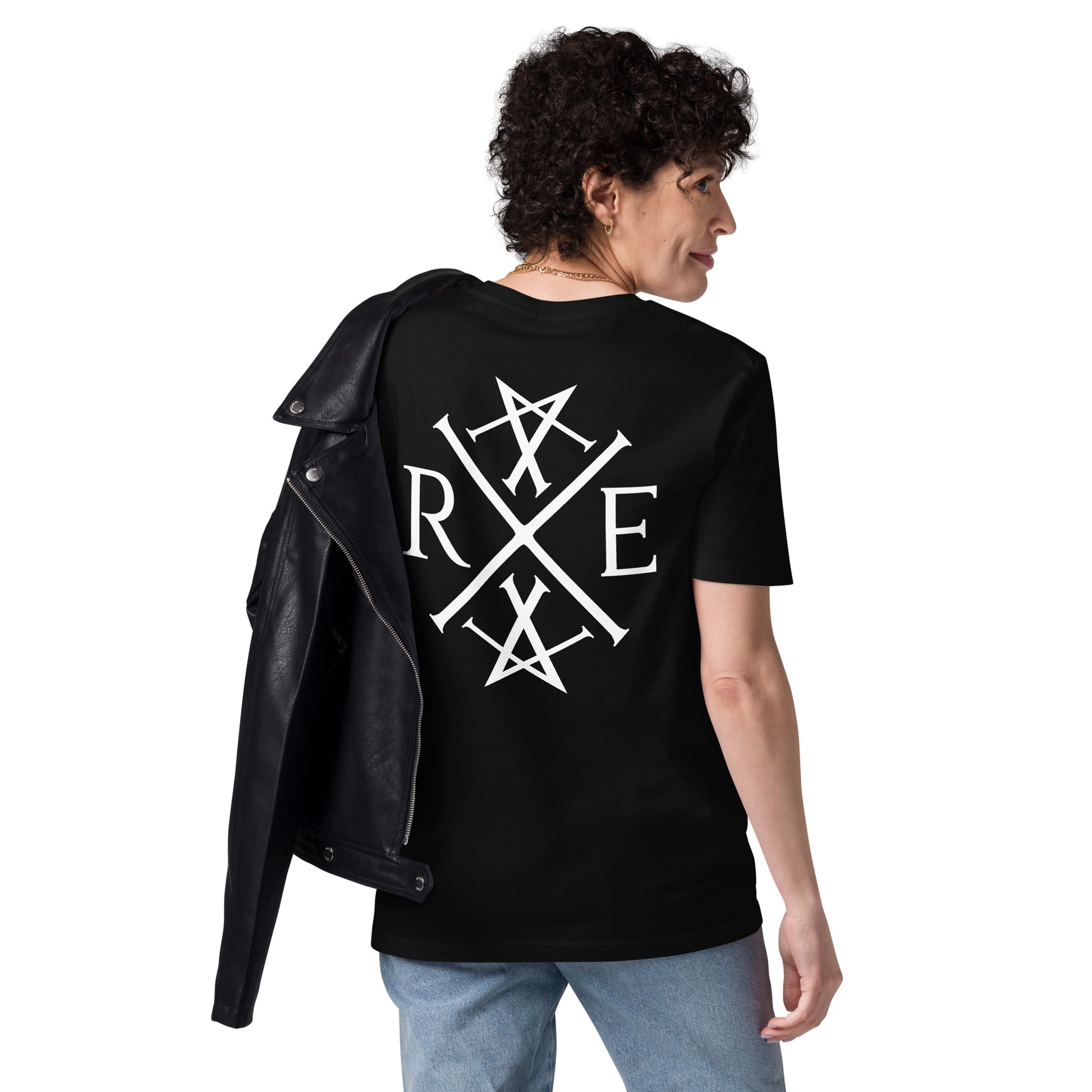 Core Monogram Organic T-shirt In Black