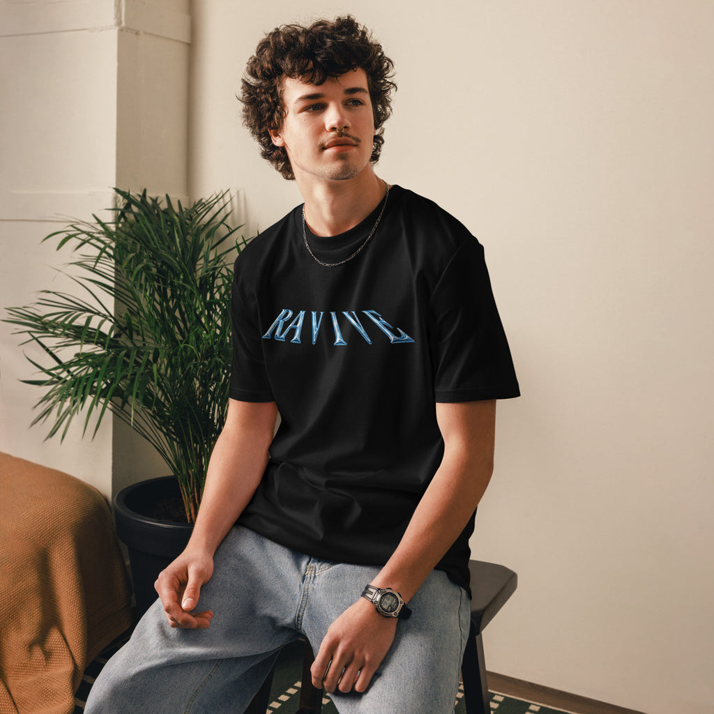Core Chrome Organic T-Shirt In Black