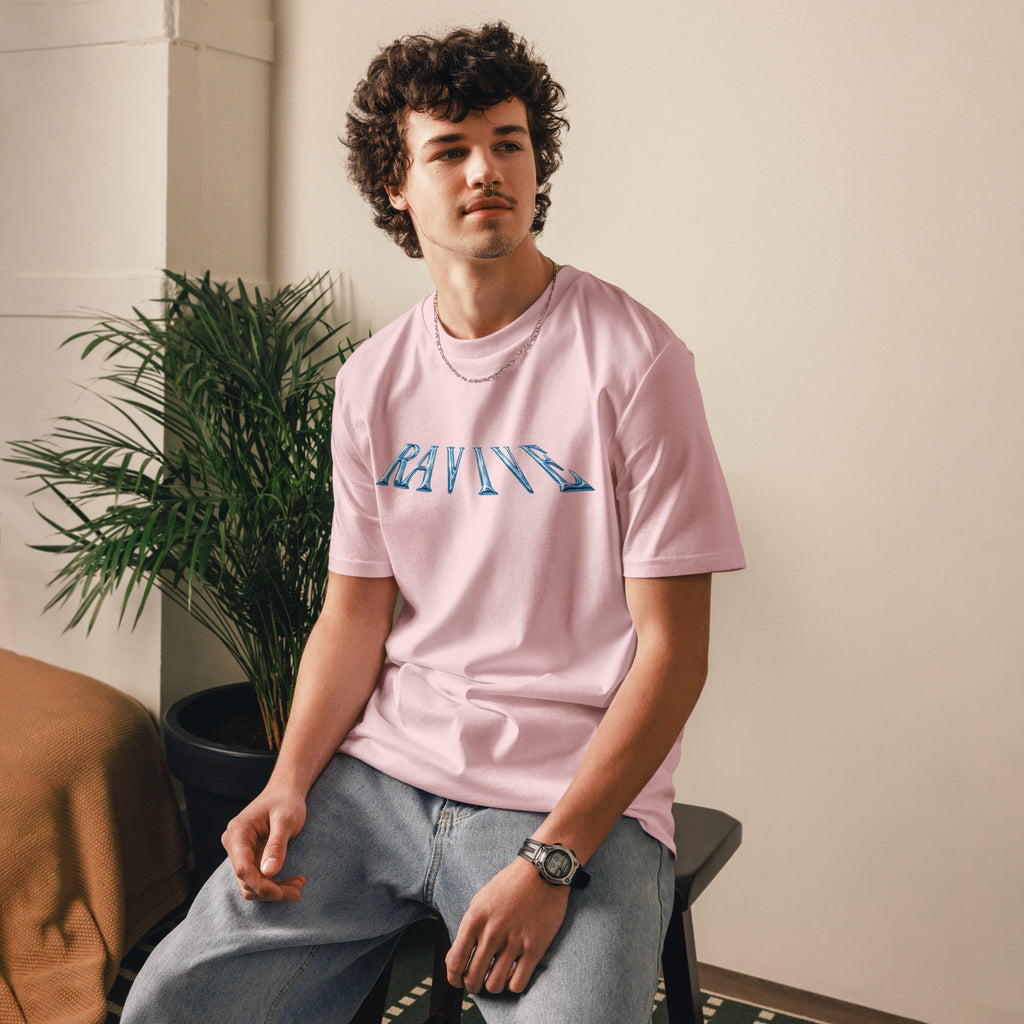 Core Chrome Organic T-Shirt In Pink